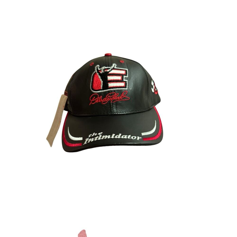 Chase Authentics NASCAR Dale Earnhardt The Intimidator Leather Adjustable Hat